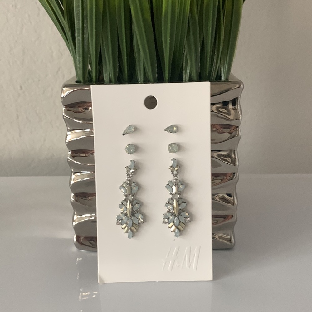 H&M 3 Piece Earring Set